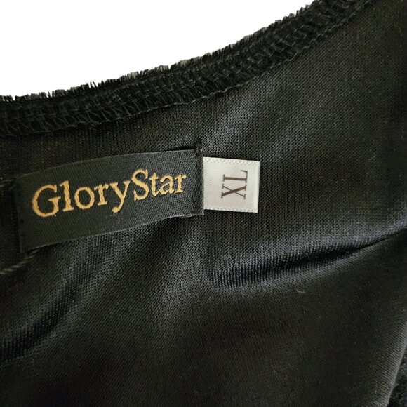 Glory Star German Dirndl Dress Womens XL Green Oktoberfest Bavarian - Picture 6 of 8